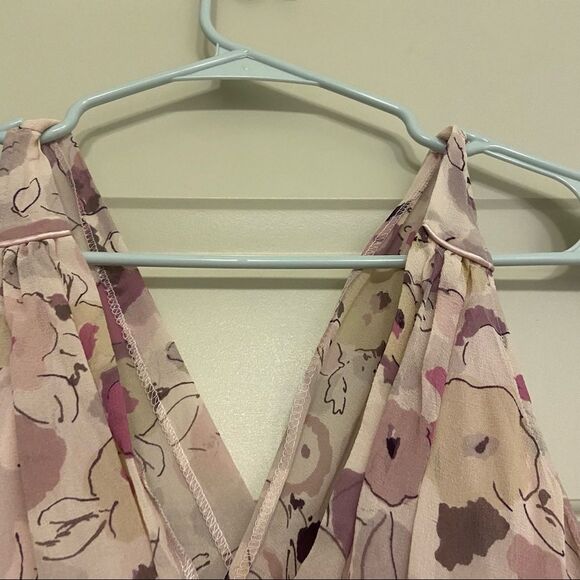 Express Floral Silk Dress size 8 - Picture 4 of 6